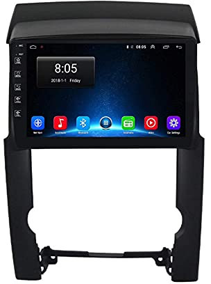 Generico ZCHBSM Android 13 Autoradio 2 DIN Car Tablet Radio SAT NAV per K-IA Sorento 2009-2012 Navigazione GPS 9'' Touchscreen Lettore multimediale MP5 Ricevitore Video con 4G/5G WiFi Carplay