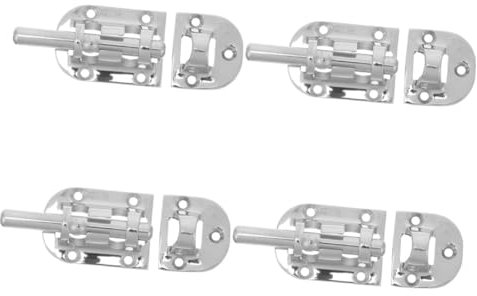 Homoyoyo 4pièces Verrou De Porte Coulissante Système De Sécurité Pour Bateaux Et