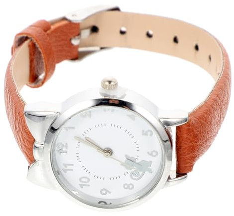 CALLARON Orologio Decorativo Da Polso Per Donna Stile Casual Con Motivo Di Gatto Orologio Elegante e Delicato Per Occasioni Quotidiane e Ufficio