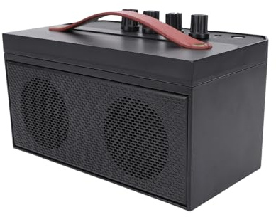 Generic Trafficante per Chitarra Acustica da 30 W, Reverb & Distortion, 5.0 Funzione Trasparente Portatile, per Chitarre Elettriche