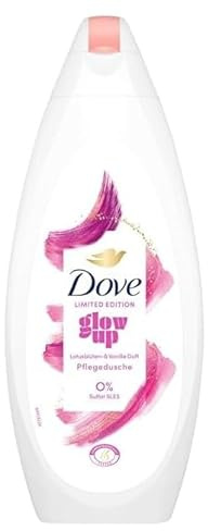 6er Pack - Dove Pflegedusche mit Lotusblüten & Vanille Duft - Glow Up - 250ml