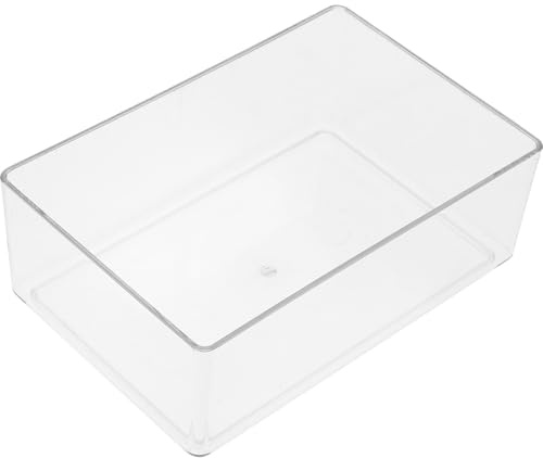 PRETYZOOM Kleines Hamster Sandbad aus Transparentem Acryl Leichtes Hamsterzubehör für Badezimmer und Zuhause für Meerschweinchen und Hamster als Badehaus