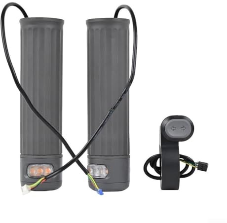 Donkivvy Lenkergriffe mit Blinkern für Xiaomi 4 Pro Plus Max Elektroroller - Blinker E Scooter Rollergriffe mit Blinkerlampe Lenkergriffe Scooter Zubehör