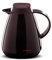 ROTPUNKT Isolierkanne 650 I 1,0 Liter I Glaseinsatz- Geschmacksneutral I Thermosflasche I Thermoskanne I 24h Heiß / 36h Kalt I Robust u. Langlebig I schadstoffrei I Black Cherry