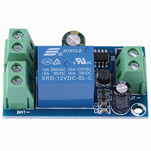 YX-X804 DC 12V ~ 48V 10A Adaptador de Interruptor Automático Módulo de Controlador de Fuente de Alimentación de Emergencia (12V 24V 36V 48V)