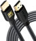 PowerBear Cable HDMI 4K 5 m | Alta velocidad, nylon trenzado y conectores de oro, 4K @ 60Hz, Ultra HD, 2K, 1080P, ARC y CL3 Clasificado | para el ordenador portátil, monitor, PS5, Xbox One y más