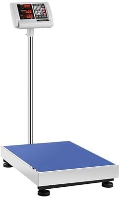 Steinberg Systems Plattformwaage Paketwaage 300 kg / 50 g Industriewaage Digitale Waage Industrie 3 Speicherplätze