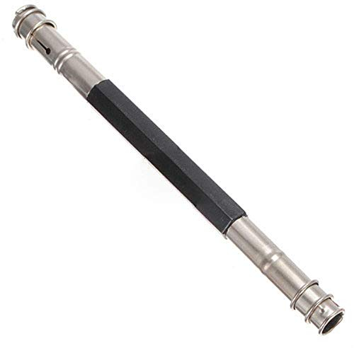 Vektenxi Bleistiftverlängerung Bleistiftverlängerung Bleistiftkappe 7,6 mm 9 mm Durchmesser Legierungskunststoffmaterial 13,5 x 1,2 cm Praktisch und beliebt