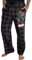 Marvel Comics Men's Vintage Distressed Avengers Plaid Lounge Pants Sleepwear Pajama Pants (3XL)