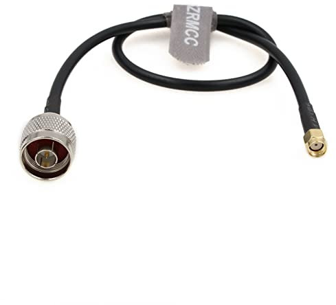 SZRMCC SMA Koaxialkabel 50 Ohm SMA Buchse auf N Stecker Koaxiales Verlängerungskabel für Wifi Router 4G LTE Antennenkabel Ham RF-Radio (1m,3.2ft)