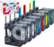 Hehua 7PK Ersatz für Dymo D1 12mm Etikettenband 45013(2PK) 45010 45016 45017 45018 45019, Kompatibel mit Dymo LabelManager 160 Executive 640 CB 210D 260P 360D LabelWriter 400 450 Duo (D1 12mm x 7m)