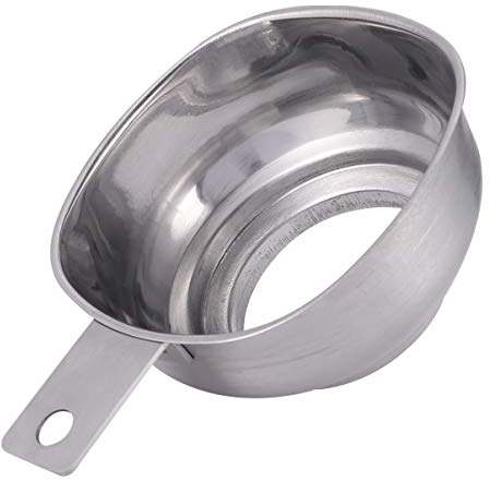 Cabilock Einmachtrichter Edelstahl Weithals Küchentrichter mit Griff für Weithals Einmachglas Gewürzdosen (Silber)