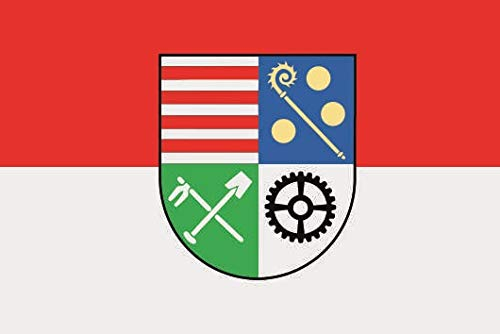 U24 Aufkleber Mainz OT Mombach Flagge Fahne 8 x 5 cm Autoaufkleber Sticker