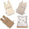 Räuberella® Baby-Waschlappen im 3er-Set I 20x14cm I Babywaschlappen aus 100% Bio-Baumwolle I Bezaubernde Musselin-Waschlappen-Baby I Hochwertiges Waschhandschuh-Kinder-Set inkl. Geschenk-Verpackung