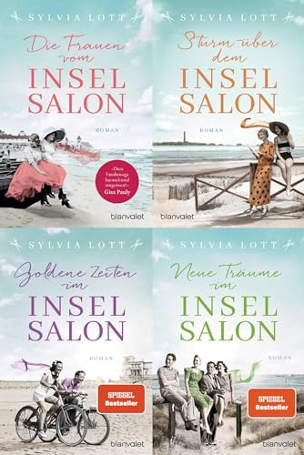 Die Norderney-Saga Band 1-4 plus 1 exklusives Postkartenset