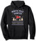 Ugly Christmas Pole Dance Weihnachtsmann tanzende Tänzerin Pullover Hoodie