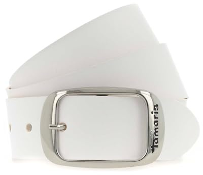 Tamaris Gürtel Leder, TB0002L01, 75, Weiß