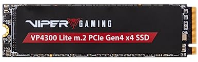 Patriot Memory Viper VP4300 Lite 2TB SSD M.2 PCIe Gen4 x4 Compatible con PS5