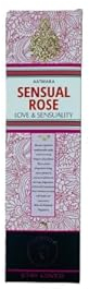 AATMANA Bâton d'encens aux Herbes de Rose, méthode védique Ancienne pour parfumer la Maison, la méditation, Le Yoga, la spiritualité, l'aromathérapie – 100 g | 3,5 onces