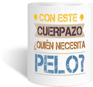 latostadora Taza Divertida para Regalar Regalo Para Calvos II - Tazas de café grandes, graciosas, bonitas para el desayuno - Regalos originales - 325 mL - ref. 13755699