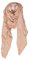 GUESS Eliette Logo Kefiah Scarf 135X135 Latte Logo