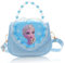 Gefrorene Umhängetasche, eiskönigin schultertasche, frozen schultertasche, Kinderhandtasche, Eiskönigin Kinder Umhängetasche, für Mädchen zum Ausgehen oder Reisen, Cartoon Schulter-Tasche（Blau）