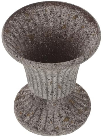 Parliky Friedhofsvase Gedenkvase Friedhof Gedenkversorgung Vase Schmuck Friedhof Blumenbehälter Eisen Blumentopf Friedhof Blumentöpfe Blumentopf Ornament Urne Blumentopf Friedhof Vase