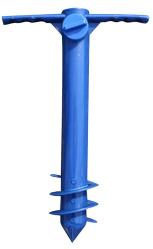 KITANDOVE Support De Parasol De Plage pour Sable Support De Parasol D'extérieur Stable