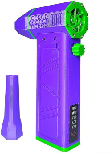 Violent for TURBO Fan, Handheld Design, Up to 140,000 RPM, 62m/s Wind Force (E)