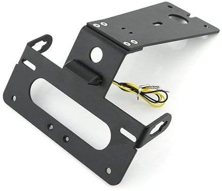 Motorrad Kennzeichenhalter Hinten Schwanz Ordentlich Eliminator Kennzeichen Halter Halterung Für YZF-R125 Für YZF R125 2014-2024 Einstellbare Kennzeichenhalter