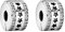 Annmors 925 Sterling Silber Bead Charms Europäische Armbänder und Halskette Sparkle Star Spacer Clip Stopper Perlen mit Zirkonia,Weihnachten,Valentinstag,Muttertag,Geschenkanhänger Frauen und Mädchen