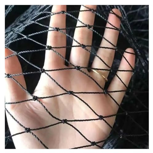 Heavy-Duty Black Nylon Tree Netting | Bird Protection Net | Garden Fence | Fruit Tree Guard | Deer, Cat, Dog & Chicken Safety Net | 3m Size
