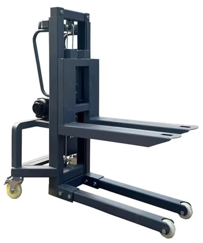 1.6m Piccolo Carrello Elevatore Piccolo Cargo Lift Mini Stacker 300kg Batteria Al Litio Portatile Carrello Elevatore Stacker Gru Carrello Elevatore(1.2m300kg,Plug in 220v)