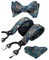 HISDERN Hosenträger für Herren Paisley Y Form mit 6 starken Clips Längenverstellbar Herren Hosenträger und Fliege mit Einsteckuch…