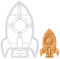 Rakete Ausstechform, 1 Teil, Bakerlogy