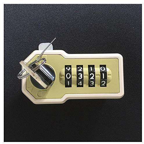 Serratura a codice dello schedario, serratura a codice meccanico,serratura per armadietto, serratura per armadietto in metallo-Installazione orizzontale * con chiave
