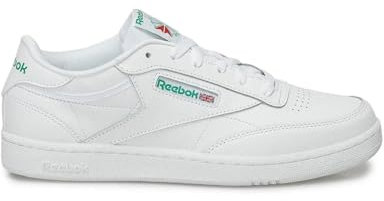 Reebok Club C White/GLEGRN/VECBLU Male Tennis Shoes
