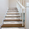 Funlife 14 Stück Selbstklebende Treppenaufkleber für treppe, abziehen und aufkleben Treppenaufkleber für Home Office Treppenstufen Dekoration, Holzmaserungen