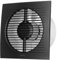 LIRAST Diameter 150 mm Anthracite Bathroom Fan with Ball Bearings Fan for Efficient Ventilation in Bathroom Kitchen Toilet