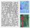 GLOBLELAND Christmas Pine Forest Hintergrund Klare Briefmarken für DIY Scrapbooking Dekor Winter Comic Pine Trees Transparente Silikonstempel zum Erstellen von Karten Fotoalbum Dekoration