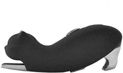 SARGE Animale Creativo cavatappi miagolio Gatto apribottiglie Gomma e plastica cavatappi Vino Argento Acciaio Inossidabile aprivino