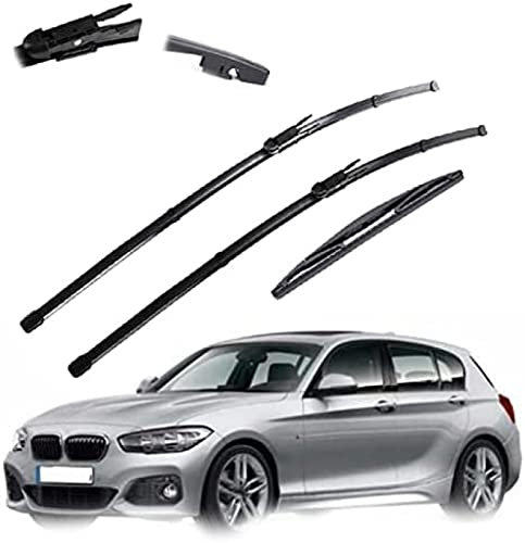 Scheibenwischer 22'' + 18'' + 12'' Scheibenwischerblätter vorne und hinten für BMW 1er F20 F21 2011 2012 2013 2014 2015 2016 2017 2018 2019