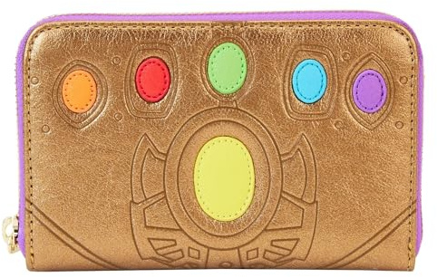 Loungefly Marvel Porte-monnaie Guardians of The Galaxy 3 Ravager Badge, Schwarz , Einheitsgröße, Geldbörse mit Reißverschluss