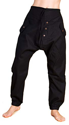 PANASIAM Yogipants 03, Cotton, Black XXL