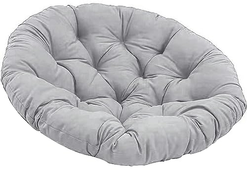 Papasansessel Kissen, Radar Stuhl Pad, Weiches Hängematten Sitzkissen, Verdicktes Drehbares Eierstuhlkissen Für Terrasse Rasen Hängesessel, Gartensessel, Drehsessel,A13,70 * 70cm