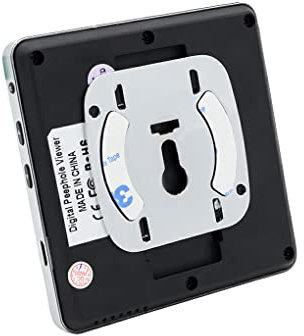 susiodeu 3,0 Zoll Elektronik Türklingel Fotoaufnahme 120 Grad Digital Türspion Smart Peephole Doorbell Long Time Standby