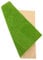 Milisten Model Turf Fairy Artificial Lawn Dollhouse Model Grass Artificial Grass Mat Sand Table Model Decoration Grass Square Mat Fake Grass for Crafts Fake Turf Pad Pet Miniature Plastic
