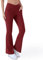 callmo Yoga Hosen Damen Stretch Mit Taschen Activewear-Hosen Trainieren Bootleg Schlaghose Bootcut Sporthose Fitness Hohe Taille Flare Hose Aktive Freizeit Jazzpants