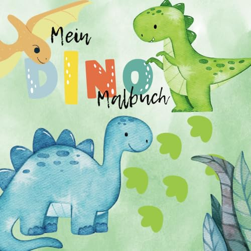 Mein Dino Malbuch