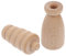 KONTONTY Hölzerne Puppe holzspielzeug holzpuppe peg dolls Holzfigur Dekoration Sandtisch Dekoration puppenaugen unbemalte Peg-Puppen DIY unfertige Puppen aus Holz DIY zubehör